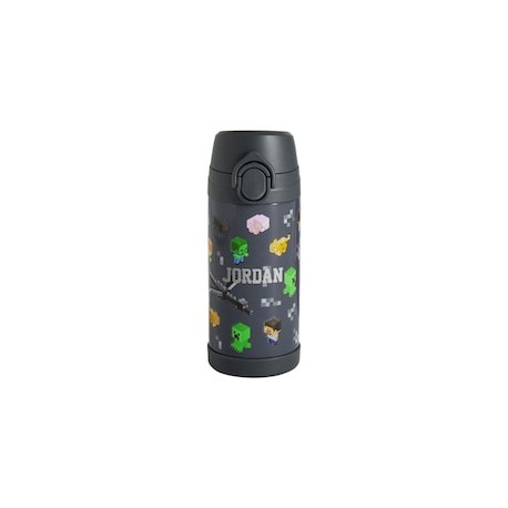 Termo de acero inoxidable Mackenzie con tapa flip top 350 ml