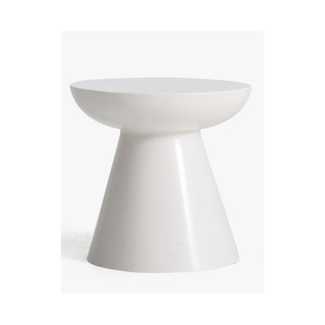 Mesa lateral Collins de metal