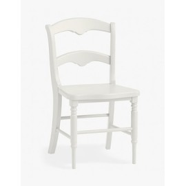 Silla Finley de madera de caucho