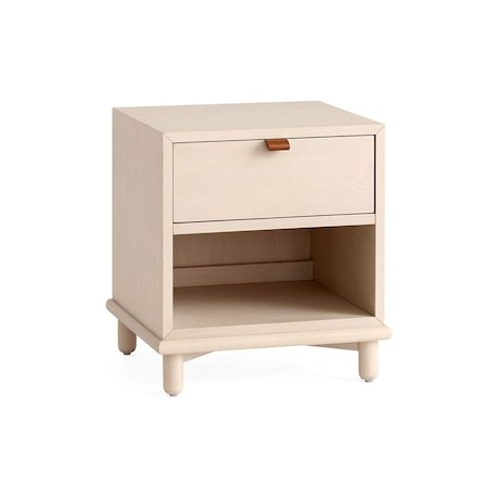 Buró Nash NightstandBirch de madera