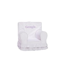 Funda Para Sillón Regular Anywhere Ruffle Lila