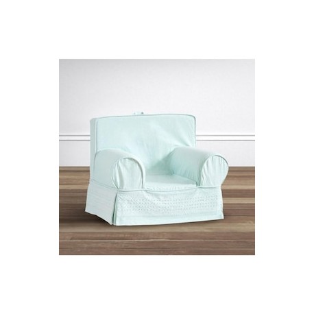 Funda para Sillón Regular Anywhere Seaglass Eyelet
