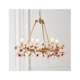 Candelabro de hierro Grace Flower