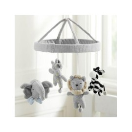 Móvil de Animales Knit