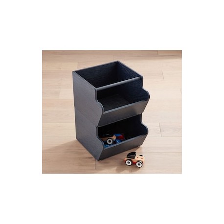 Contenedor de juguetes Wood Stackable
