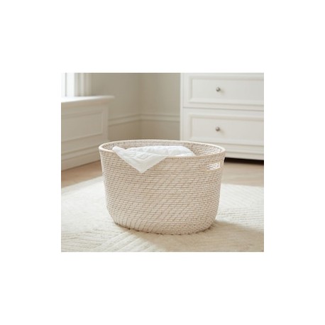 Canasta multiusos Quinn Tapered de ratán