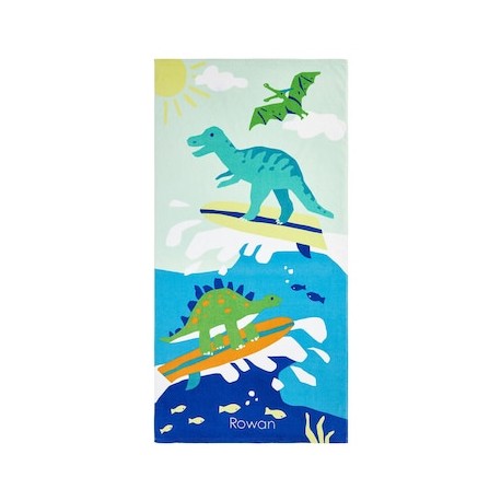 Toalla Surf Dino de algodón