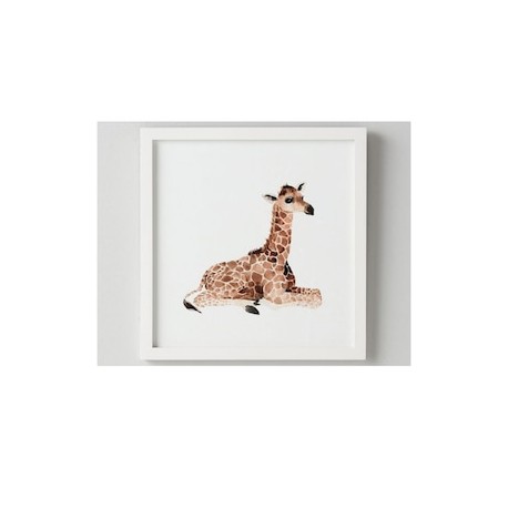 Cuadro Giraffe Nursery Animal
