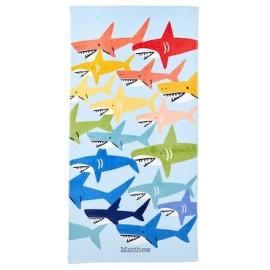 Toalla Rainbow Shark de algodón