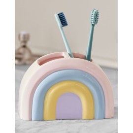 Porta cepillo de dientes Rainbow Shaped 2 compartimentos