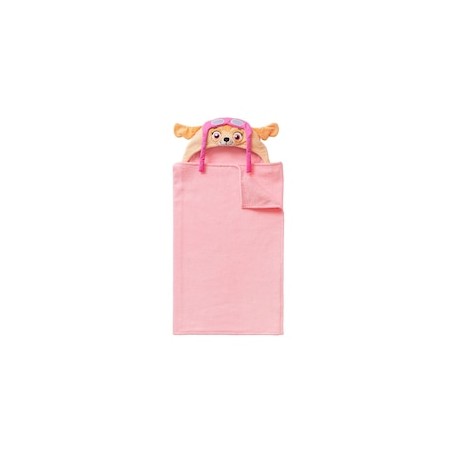 Toalla con gorro Skye Critter Paw Patrol de algodón